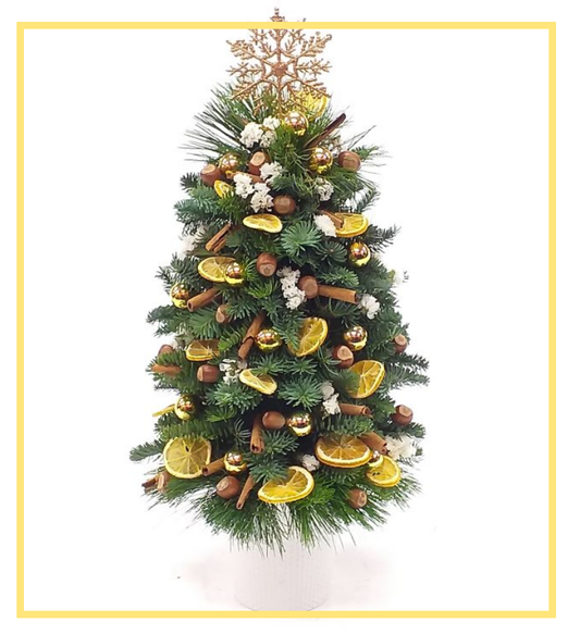 Golden Star: Mini Christmas Tree