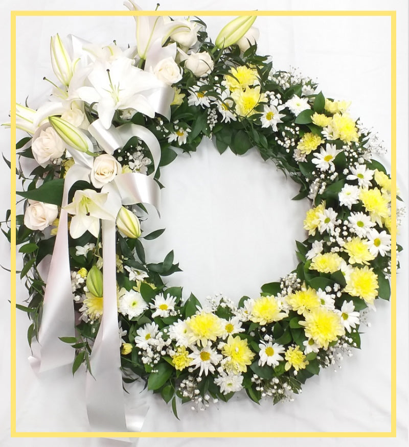 Floral Wreath – Peace & Serenity
