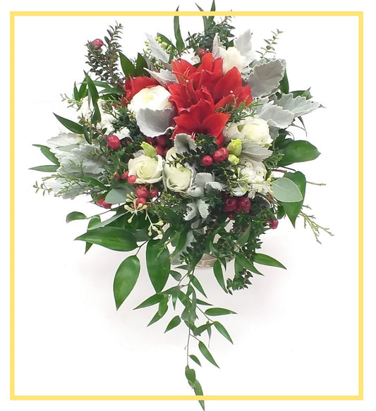 Red Wishes Bridal Bouquet